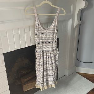 Rebecca Taylor Multi-Color Dress - Size Large - Beautiful metallic detail ; NWT